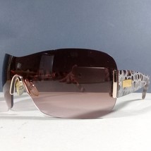 Kenneth Cole Reaction KC2242 Brown/Gray Animal Print Shield Sunglasses - £57.00 GBP