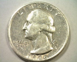 1936 Washington Quarter Extra Fine / About Uncirculated XF/AU Nice Coin EF/AU - £9.48 GBP