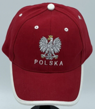 Embroidered Baseball Cap International Poland Polish Eagle NEW 1 size fi... - $12.55