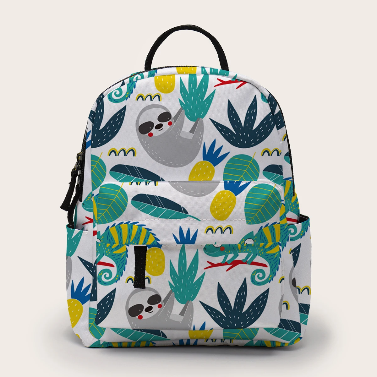 Deanfun Fashion Printing Cute Mini Backpack Pine Sloth School Backpack Bag Kids  - £78.38 GBP