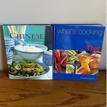 Lot of 2 East Asian Cookbooks - Chinese Cooking, What&#39;s Cooking Thai - £11.45 GBP