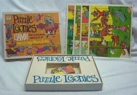 Vintage 1974 PUZZLE LOONIES GAME BY Whitman Complete 1970&#39;s - $18.32