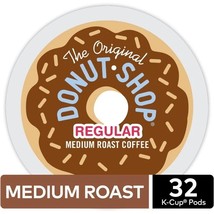 ORIGINAL DONUT SHOP REGULAR MEDIUM ROAST KCUPS 32CT - $24.15