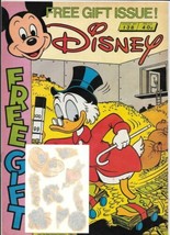 Disney Magazine #138 UK London Editions 1989 Color Comic Stories FINE WS - $5.94