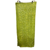 Vintage Wall Tapestry Lemons Lime Green Yellow Urban Outfitters 1990&#39;s floral - £37.42 GBP