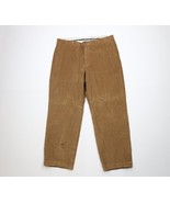 Vintage 90s Brooks Brothers Mens 36x30 Faded Wide Leg Corduroy Chino Pan... - $1,272.48 MXN