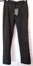 Talbots Signature Marzotto Exclusive Lined Beaded Wool Flannel Pant 2 Nwt - £31.65 GBP