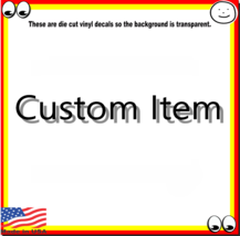 custom design decal - £15.98 GBP