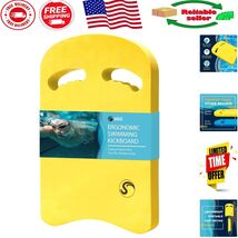 Yellow Ergonomic Swim Kickboard - Ideal for Children and Adults Learning... - $24.44