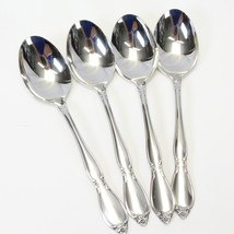 Oneida Chatelaine Oval Soup Spoons 6 3/4&quot; Community Stainless Lot of 5 - $13.71