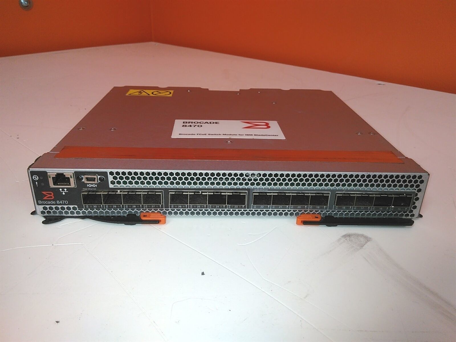IBM Brocade 69Y1911 8470 Converged 10GbE Switch Module Defective AS-IS - $267.87