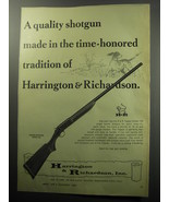 1968 Harrington &amp; Richardson Topper Shotgun Model 158 Advertisement - £14.55 GBP