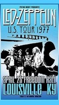 Led Zeppelin Concert (US Tour 1977) Refrigerator Magnet #04 - £74.75 GBP