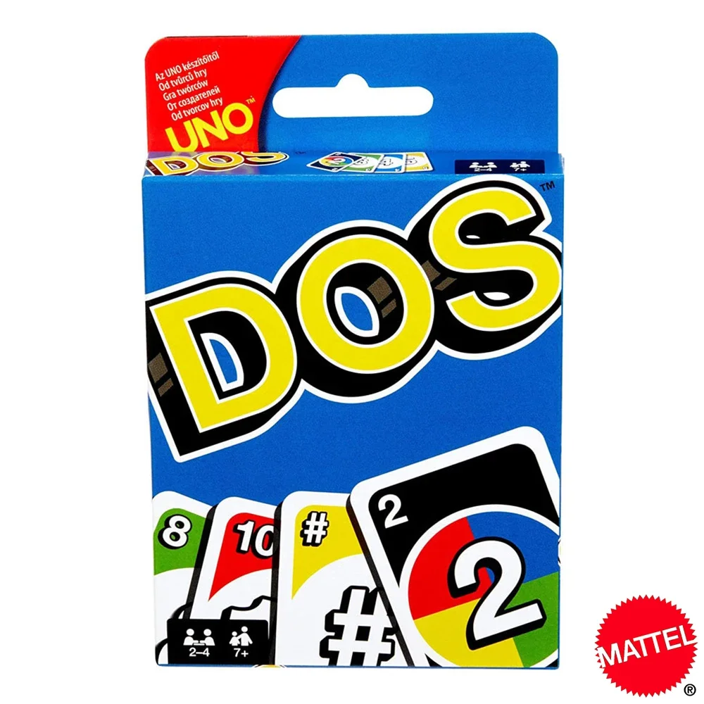 Mattel UNO DOS Card Games Family Funny Entertainment Board Game Poker Ki... - £8.63 GBP+