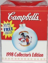 Campbell&#39;s 1998 Collector&#39;s Edition Ball Globe Ornament- NIB - $4.90