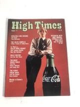 Vintage High Times Magazine Aug 1977 Andy Warhol Coca Cola Cocaine Dolly... - £36.97 GBP