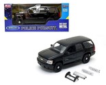 2008 Chevrolet Tahoe - Unmarked Police - Black - 1/24 Scale Diecast Car ... - £31.02 GBP