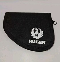 RUGER FACTORY BLACK NYLON HANDGUN ZIPPERED CASE - RUGER LCP &amp; LCP II Com... - £9.15 GBP
