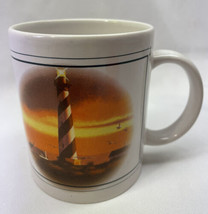 Otagiri Cape Hatteras Lighthouse Coffee Mug Hamilton Collection - £6.06 GBP