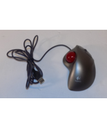 Logitech TrackMan Trackball Mouse T-BB18 USB Roller Ball Thumb Mouse - £46.92 GBP