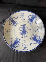 19th C Indonesian Shadow Puppet Dish – Exportware from china or japan . Signed - £137.89 GBP