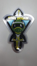 G I Joe custom Steel Brigade emblem 3 inch metallic sticker - £4.73 GBP