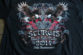 2014 Sturgis Motorcycle Rally Shirt NWOT Never Worn L - £7.15 GBP