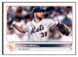 2022 Topps Tylor Megill    New York Mets #134 Baseball card   BMB1C - £2.63 GBP