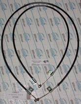1968 Corvette Cable Set Heater Temp. Defroster W/O Air Conditioning Pair - £69.62 GBP