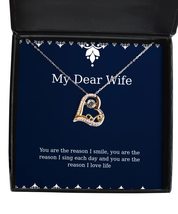 Unique Wife Gifts, You are The Reason I Smile, You are The Reason I Sing... - £39.52 GBP