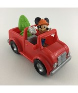 Disney Mickey Mouse &amp; Friends Figure Topper Pick Up Truck Vehicle Toy - $16.78