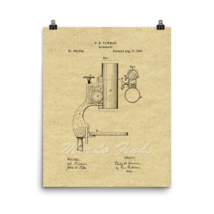 Microscope 1882 Vintage Science Patent Art Print Poster, 8x10 or 16x20 - $14.26+