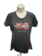 2018 NYRR New York Road Runners Bronx 10 Mile Run Womens Medium Gray Jersey - $19.80