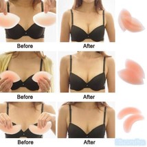 Invisible Gel Bra pad Thickening Gather Push Up Inserts silicone Breast ... - £15.14 GBP