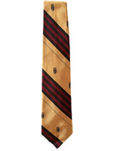 Louis, USA Robert Talbott Striped Necktie 100% Silk Made In USA Tie - £7.23 GBP