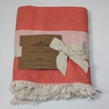 Tofino Towel Co. Limited Edition for Jilly Box Stripe Throw Brand New MSRP $90 - £31.92 GBP