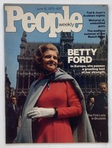 VTG People Weekly Magazine June 16 1975 Vol 3 #23 Betty Ford in Europe No Label - £11.09 GBP