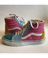 Vans Off The Wall SK8-HI Shoes Womens 7 Men&#39;s 5.5 Suede Multicolor Hi To... - $33.13