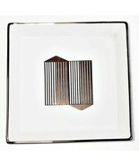 Haviland Limoges Cible Cuadrado de Servir Bandeja, 12.7cm x 12.7cm - $1,969.45 MXN