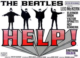 The Beatles - Help! - 1965 - Movie Poster - £26.30 GBP