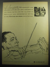 1958 RCA Victor Records Ad - Heifetz the Subtlety and gradneur of his art - £14.45 GBP