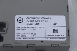 Mercedes Zentrales Central Gateway Control Module Relay A1645406745 image 2