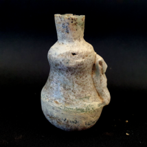 Rare Ancient Roman Glass perfume bottle Medicine Bottle - £116.16 GBP