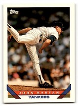 1993 Topps #86 John Habyan    New York Yankees Baseball Cards EX/NM ID:60925 - £1.33 GBP