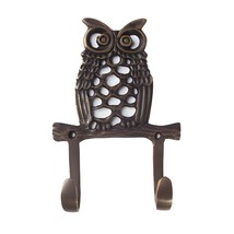 Lot of Solid Brass Owl Clothing Hanger set 3.3&quot; Vintage Pants Hanger - $47.00+