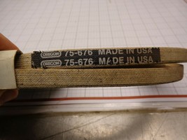 Oregon 75-676 Belt Replaces MTD Cub 954-0497  1/2&quot; X 60-3/8&quot;  Made in USA - $24.17