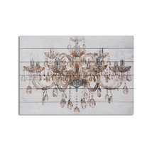 Luxurious Vintage Chandelier Unframed Graphic Wall Art - $1,913.32 MXN