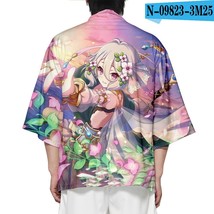  Japanese Kimono Cardigan Shirt Kimono  Connect Re Dive Cosplay Natsume Kokoro K - £75.56 GBP