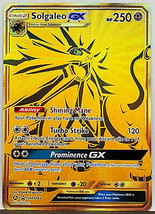  Hot! Pokemon Solgaleo Gx SM104A Full Art Ultra Rare Holo Hidden Fates Promo! - £79.20 GBP