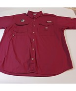 Florida State University FSU Columbia Sportswear PFG Cotton Shirt Men’s ... - $20.78